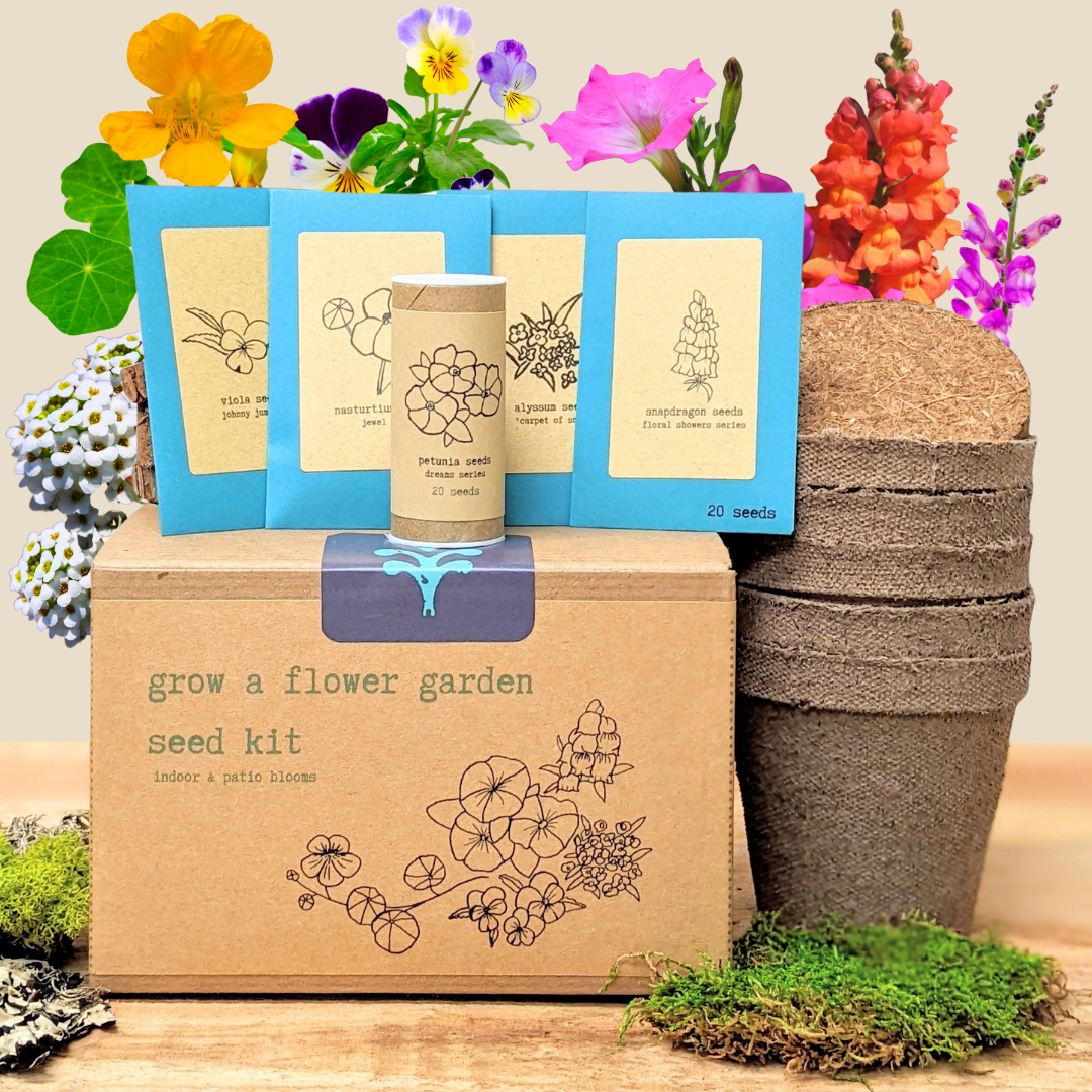 Grow a Flower Garden Indoor Blooms Seed Kit, photo 1