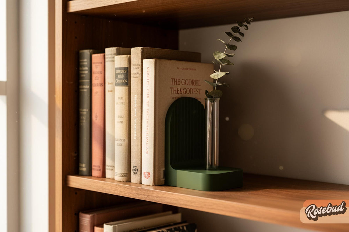 Ribbed Modern Bookend Propagation Station